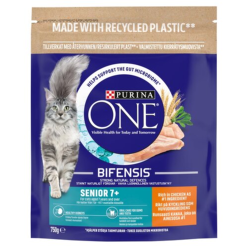 Purina One Senior Cat Chicken (750 g)