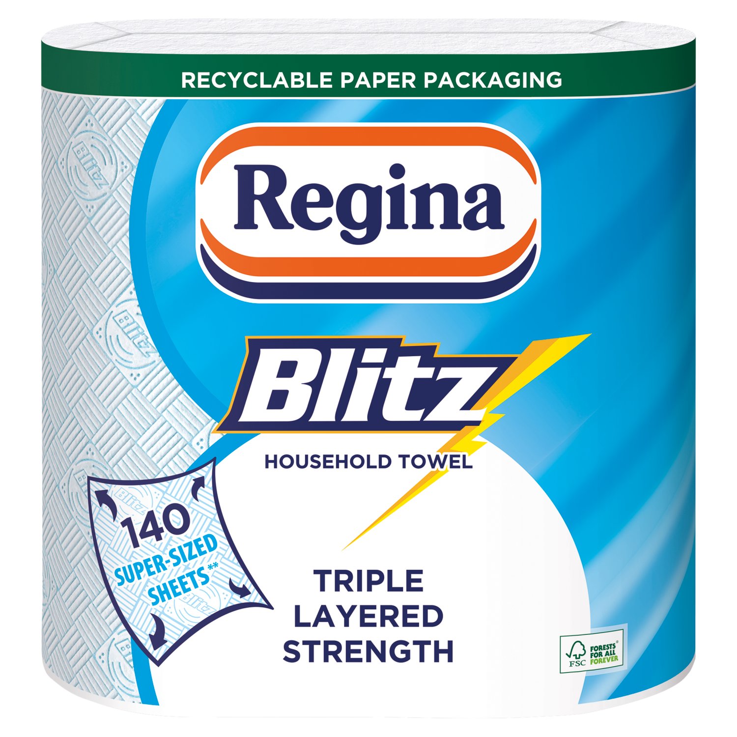 Regina Blitz Household Towels 2 Roll (2 Roll)
