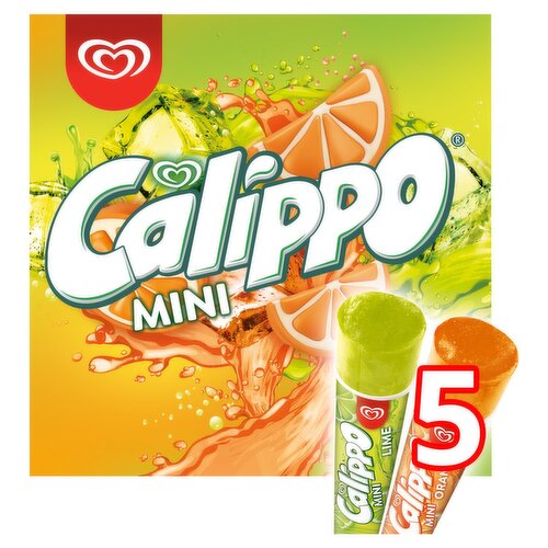 Calippo Mini Orange And Lime 5 Pack (420 ml)