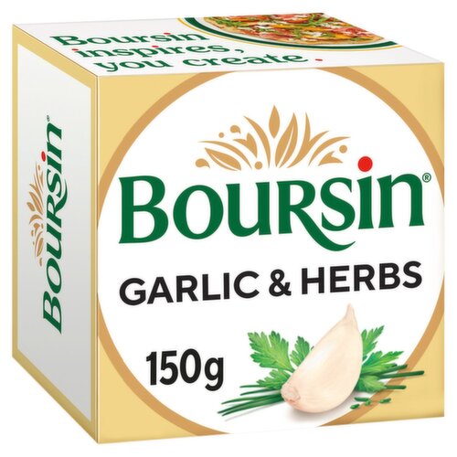 Boursin Cheese With Garlic & Herbs  (150 g)