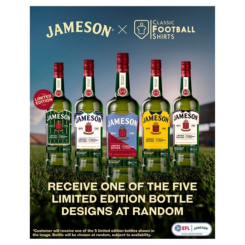 Jameson Irish Whiskey 70cl case of 6