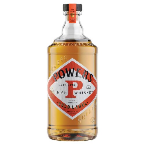 Powers Gold Label Irish Whiskey (70 cl)