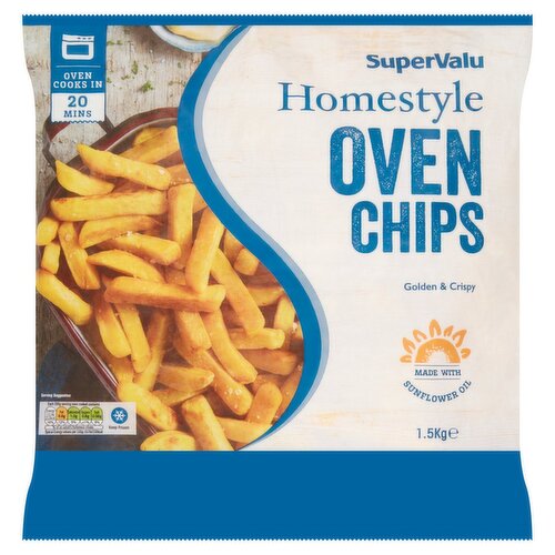 SuperValu Homestyle Oven Chips (1.5 kg) Storefront EN