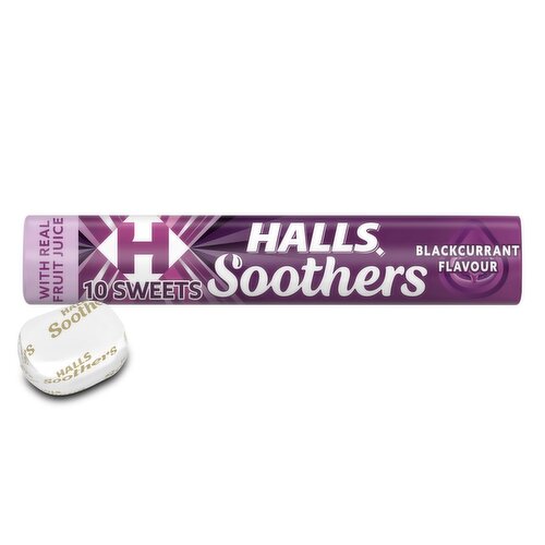 Halls Soothers Blackcurrant (45 g)