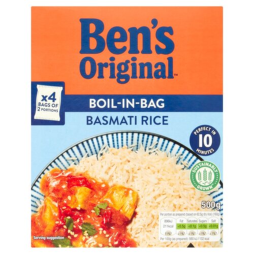 Ben's Original Boil in the Bag Basmati Rice (500 g)