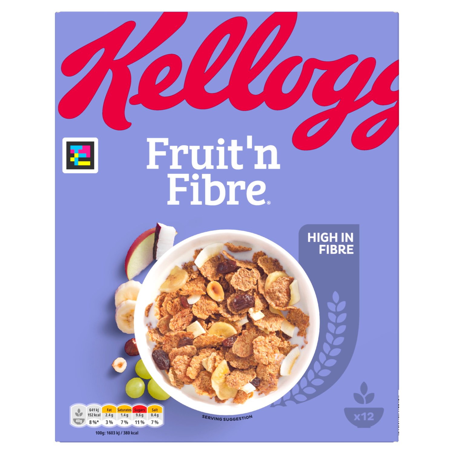 Kellogg's Fruit 'N Fibre Cereal (500 g)