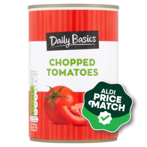 Daily Basics Chopped Tomatoes (400 g) Storefront EN