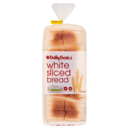 Daily Basics White Sliced Pan (800 g) Storefront EN