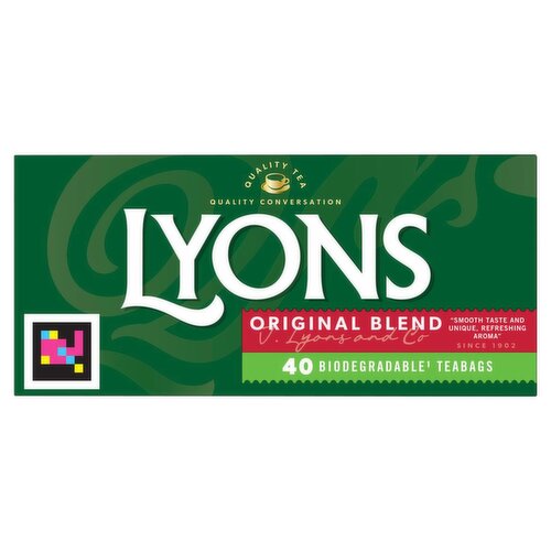 Lyons Original Blend Tea 40 Pack (116 g)