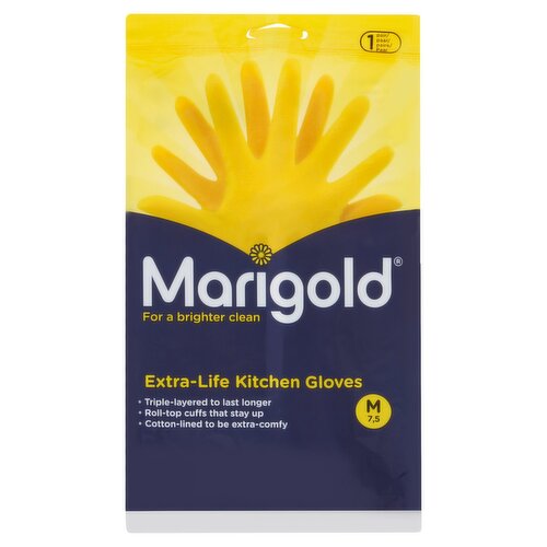 Marigold Medium Extra-Life Kitchen Gloves (1 Piece)