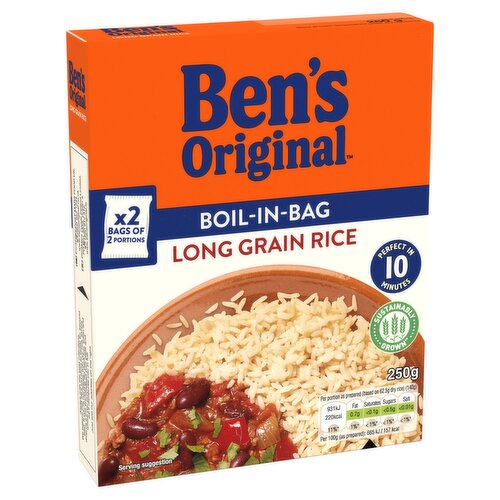 Ben's Original Boil in the Bag Long Grain Rice (250 g)