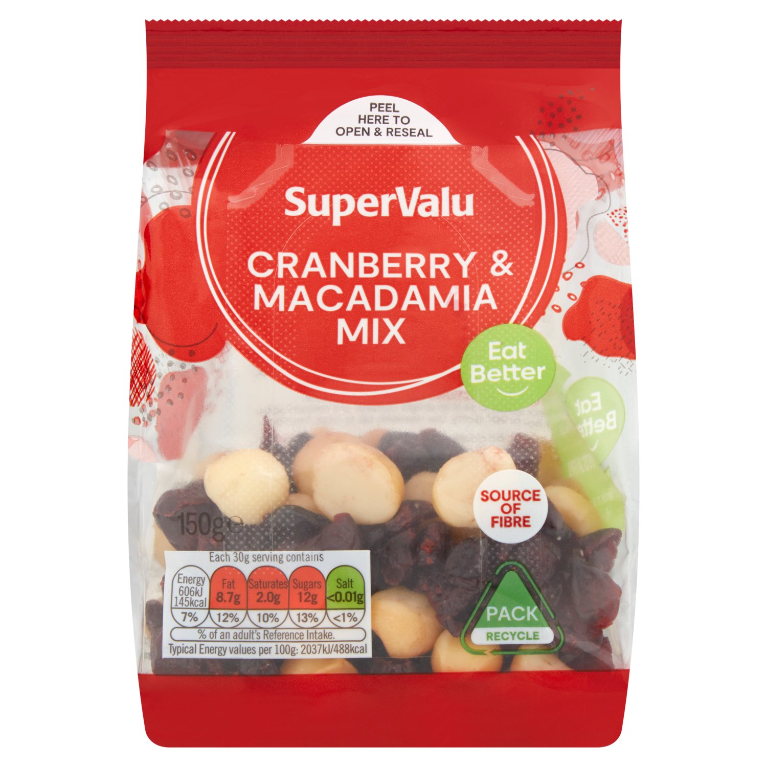 SuperValu Cranberry & Macadamia Mix (150 g)