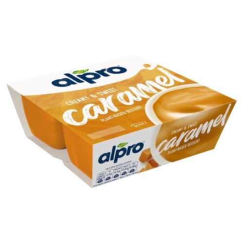 Alpro Desserts Caramel 4 Pack (125 g)