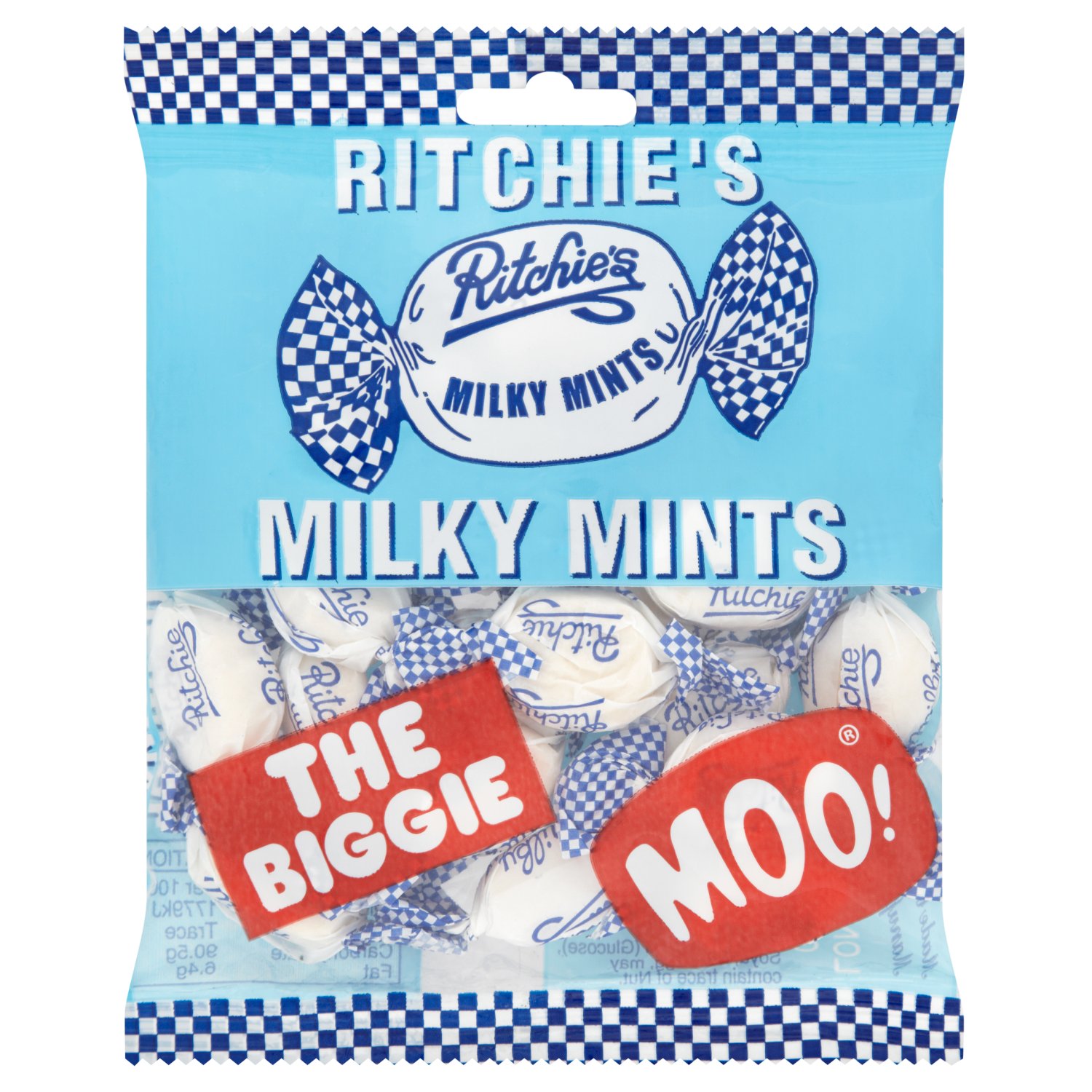 Ritchie's Milky Mints The Biggie Bag (125 g)