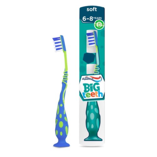 Aquafresh Big Teeth Soft Toothbrush for 6-8 Years (1 Piece)