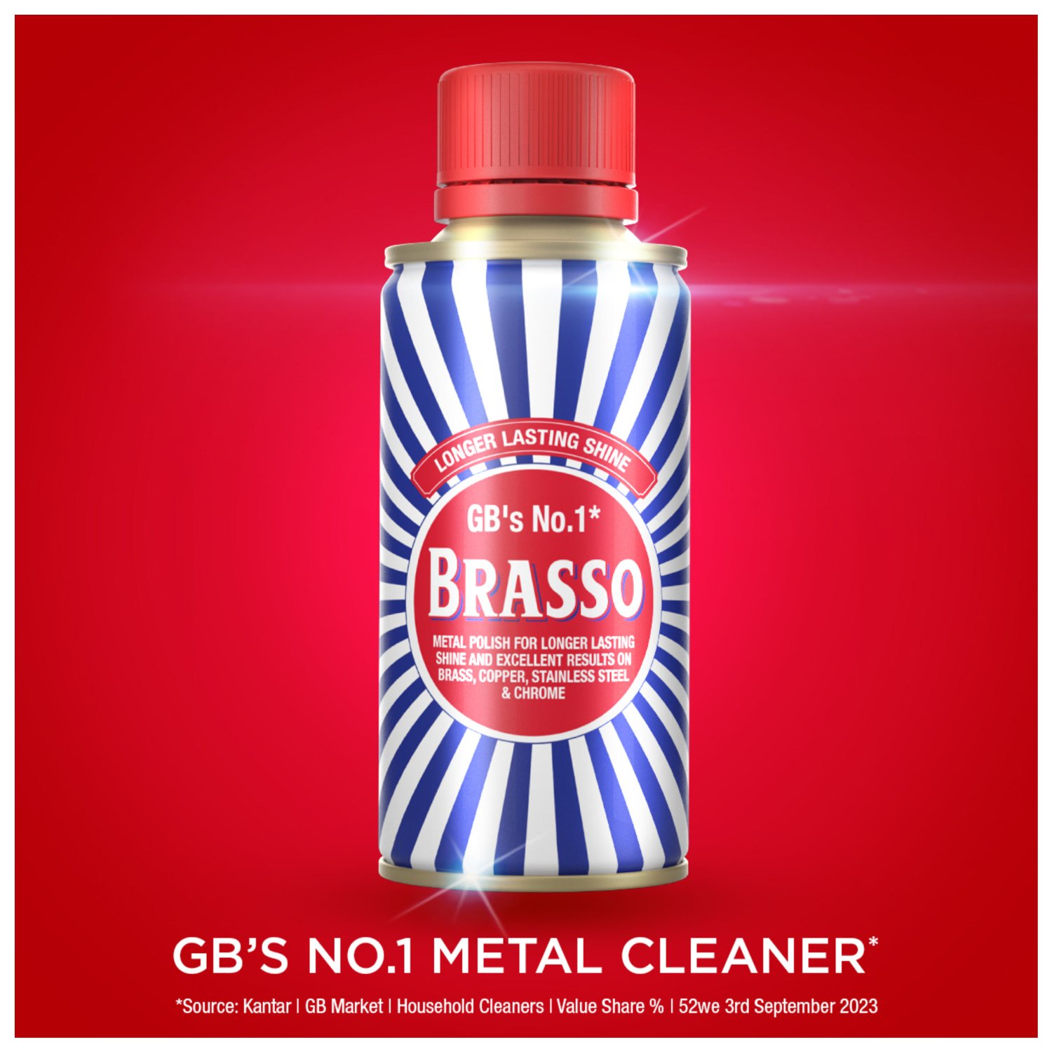 Brasso Liquid Metal Polish - 175ml - Cleaning Supplies 4 U