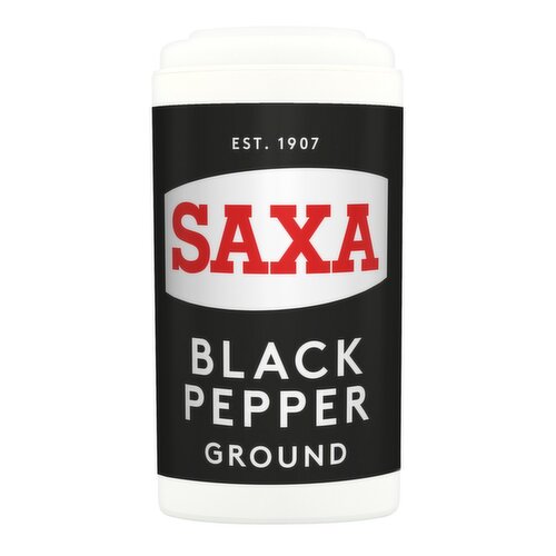 Saxa Pepper Black Ground   (25 g)