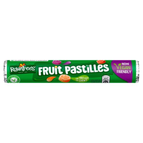 Rowntrees Fruit Pastilles Vegan Tube (50 g)