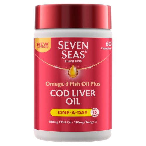 Seven Seas Cod Liver Oil Capsules (60 ml)