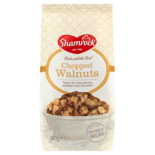 Shamrock Chopped Walnuts (80 g)