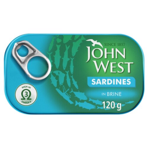 John West Sardines In Brine (120 g) Storefront EN