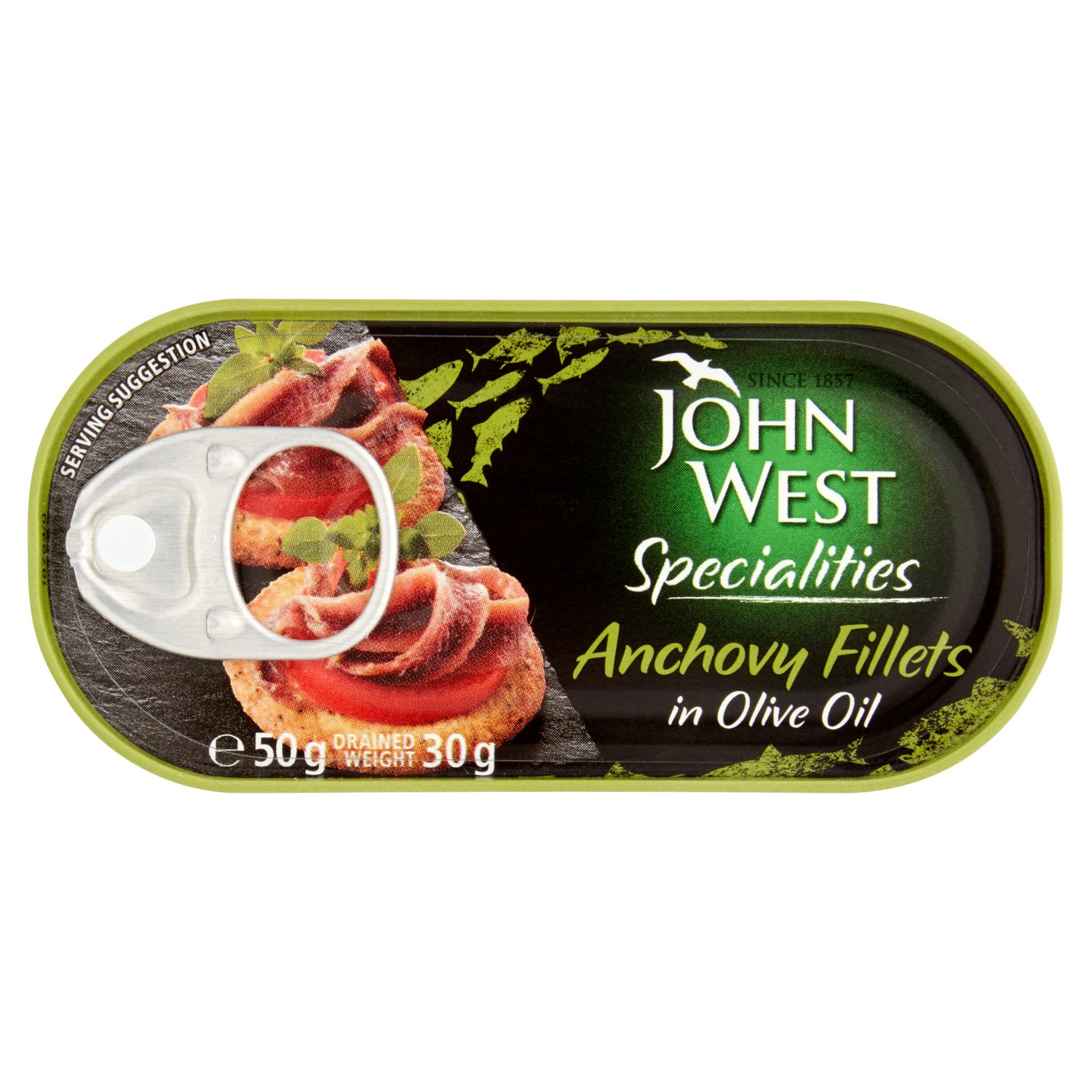 John West Specialities Anchovy Fillets in Olive Oil (50 g)