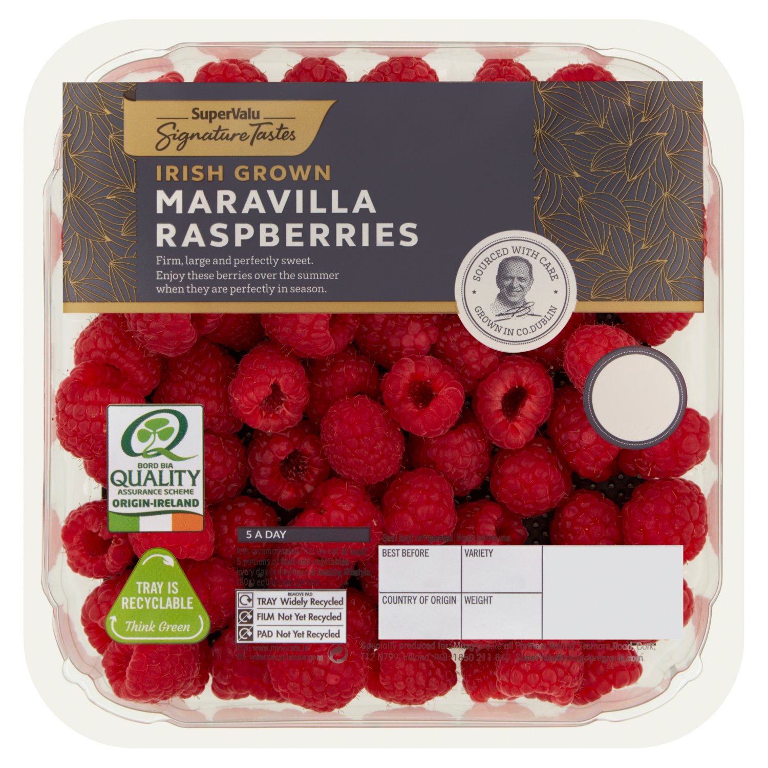Signature Tastes Irish Raspberries (275 g)