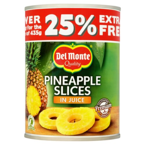 Del Monte Pineapple Slices 25% Extra Free (560 g)