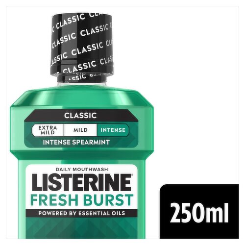 Listerine Fresh Burst Mouthwash (250 ml) Storefront EN