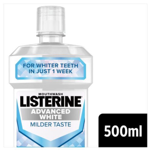 Listerine Advanced White Mouthwash (500 ml)