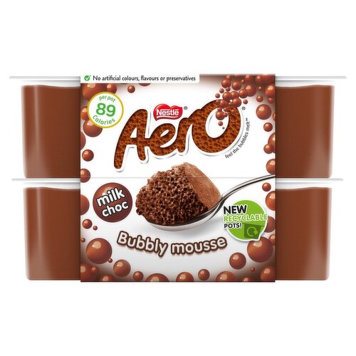 Nestle Aero Chocolate Mouse 4 Pack (59 g)