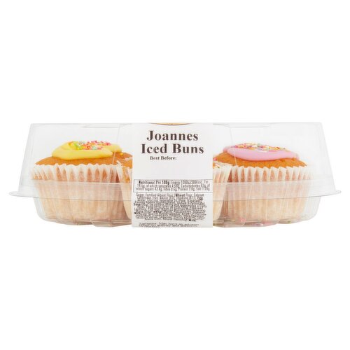 Staffords Joannes Iced Buns 7 Pack (300 g)