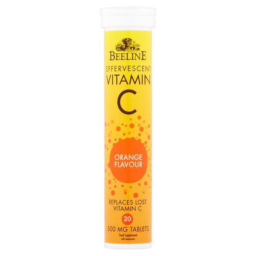 BeeLine Vitamin C Effervescent Tablets (20 Piece)