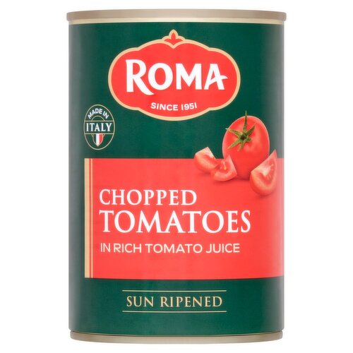 Roma Tomatoes Chopped (400 g)