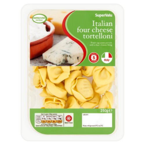 SuperValu Italian Four Cheese Tortelloni Pasta (250 g)