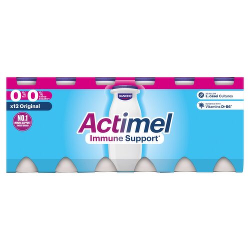 Danone Actimel 0% Original 12 Pack (100 g)