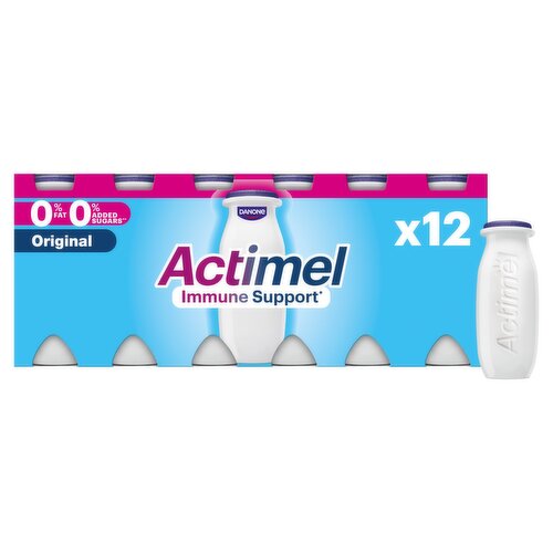 Danone Actimel 0% Original 12 Pack (100 g)