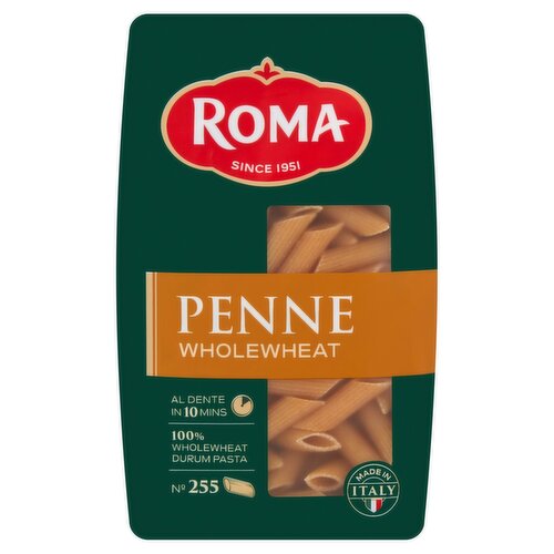 Roma Pasta Penne Wholewheat (500 g)