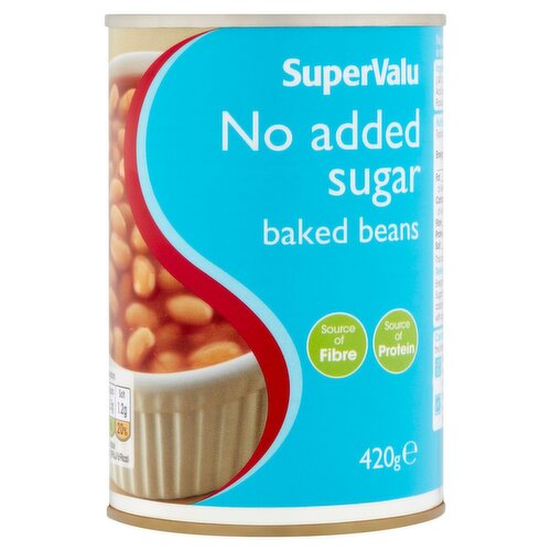 SuperValu No Added Sugar Baked Beans (420 g) Storefront EN