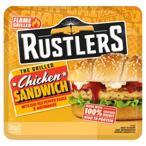 Rustlers The Grilled Chicken Sandwich (150 g)