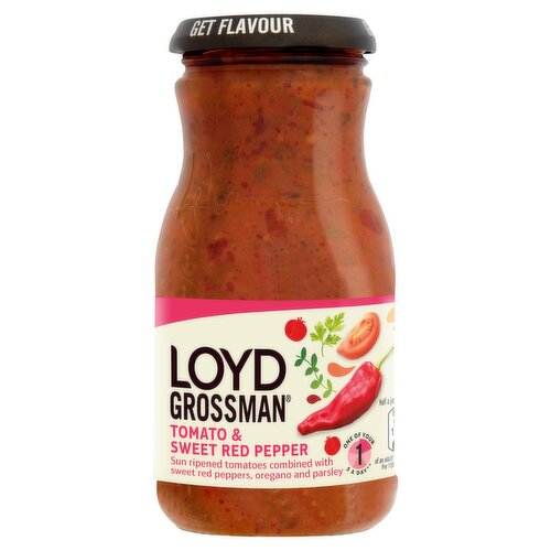 Loyd Grossman Sauce Sweet Red Peppers  (350 g)