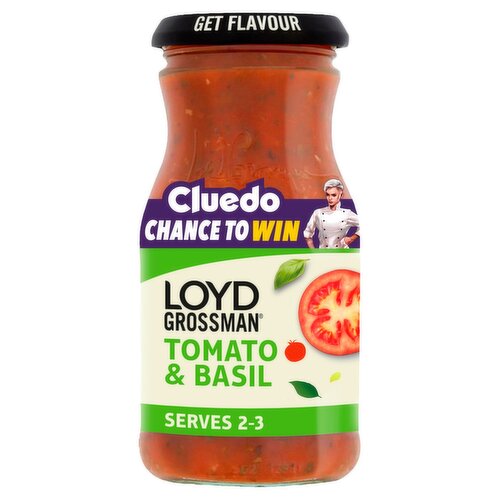 Loyd Grossman Sauce Tomato & Basil  (350 g)