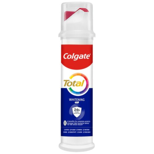 Colgate Total Whitening Toothpaste Pump (100 ml)