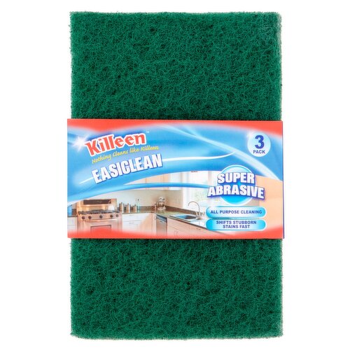 Killeen Easiclean Scourers 3 Pack (3 Piece)