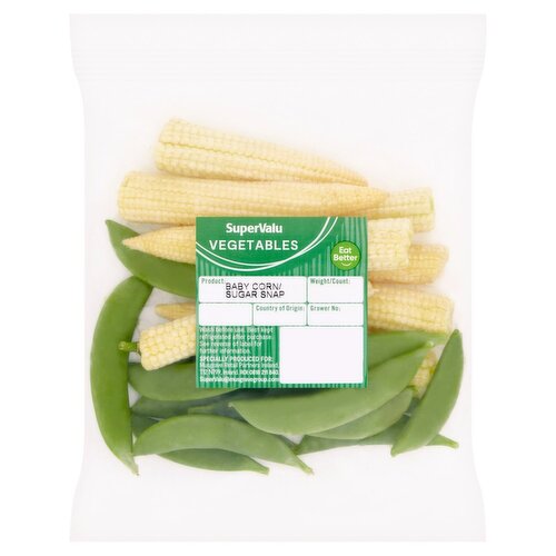 SuperValu Baby Corn & Sugarsnaps (135 g)
