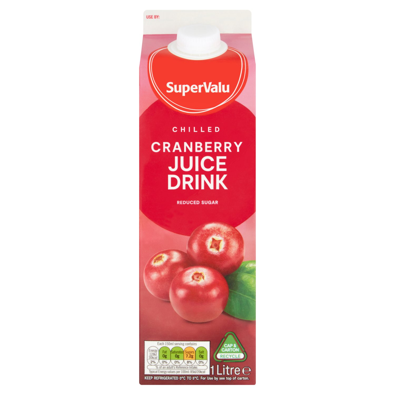 SuperValu Chilled Cranberry Juice (1 L)