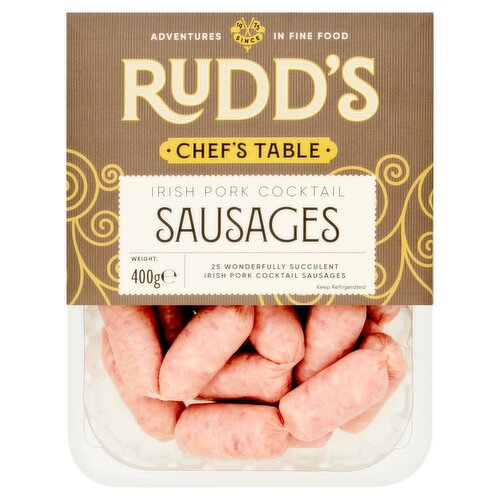 Rudds Traditional Jumbo Sausages (330 g) Storefront EN