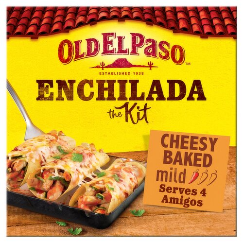 Old El Paso Cheesy Baked Enchilada Kit  (663 g)