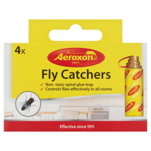 Aeroxon Fly Catcher Paper 4 Pack (4 Piece)