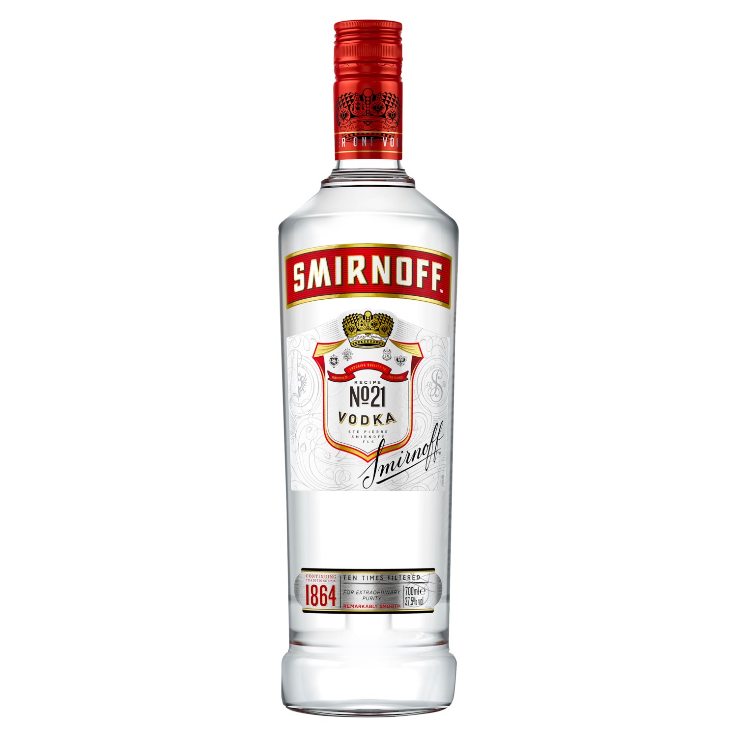 Since 1864 Smirnoff has travelled from Russia to Poland, Paris to the world, using our multiple column filtration method to make award-winning, smooth-tasting vodka for everyone.